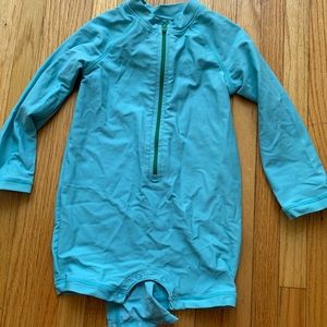 Primary rash guard one piece swimsuit 18-24 mos
